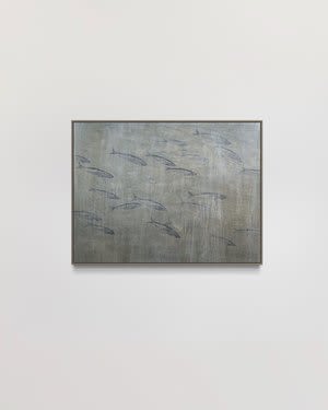 In The Quiet Pull of Tide | Oil And Acrylic Painting in Paintings by Hannah Yanetsko. Item in contemporary or coastal style