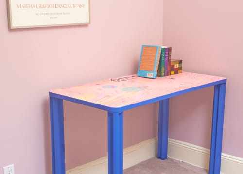 Nebula Desk | Tables by Chassie Studio | Upper East Side Apartments in New York. Item composed of wood