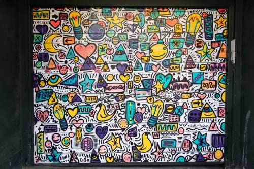 All The Things Mural | Street Murals by Elliott C Nathan. Item made of synthetic