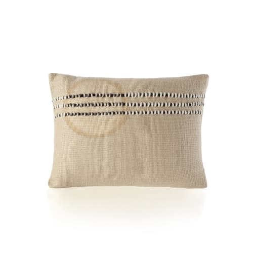 elangeni sand | Cushion in Pillows by Charlie Sprout. Item composed of cotton