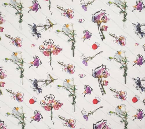 Flower Homicide Fabric | Linens & Bedding by Stevie Howell. Item composed of fabric