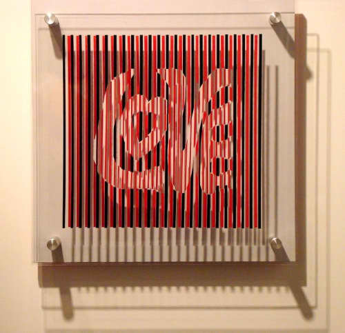 Calligraphy #56 | Wall Sculpture in Wall Hangings by Abedin Fine Art. Item made of glass & synthetic