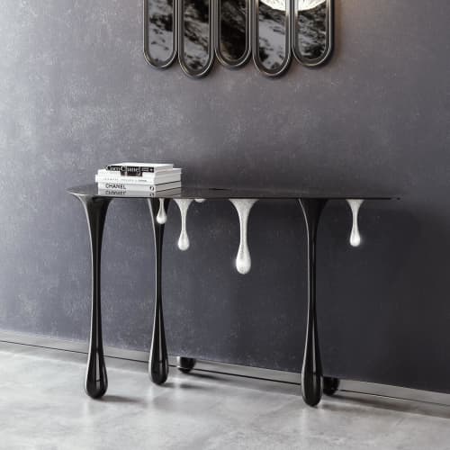 MAGMA Console | Console Table in Tables by Mavimatt. Item made of aluminum