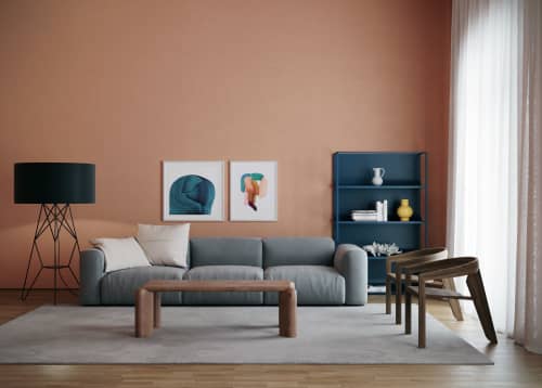 SOFTEN coffee table in oak and veneer oak | Tables by Porventura. Item made of wood works with contemporary style