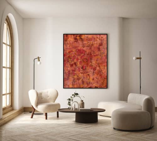 Groundless 30" x 35" giclee print on fine art paper | Prints by Leilani Norman Art & Design. Item made of paper compatible with contemporary style