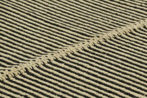 Rug & Kilim’s Contemporary Kilim with Textural  Cream White | Area Rug in Rugs by Rug and Kilim