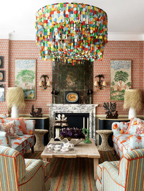 T&G Chandelier | Chandeliers by Mud Studio, South Africa. Item made of stoneware
