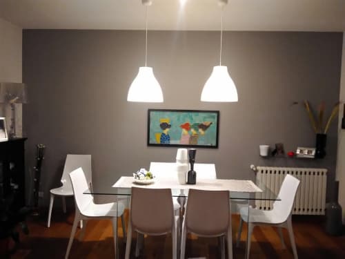 IL MERCATO | Mixed Media by Beddru. Item composed of synthetic
