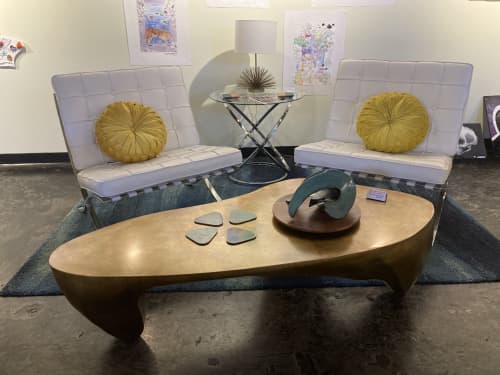 Parabola | Coffee Table in Tables by La Fever Bronze. Item composed of bronze