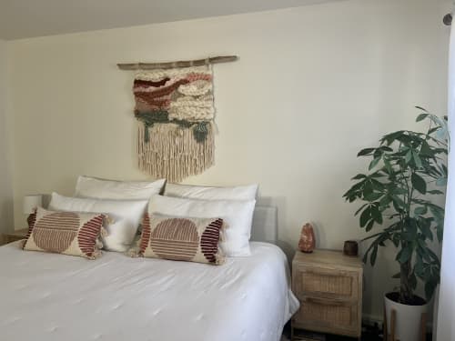 Dunes | Macrame Wall Hanging in Wall Hangings by Great Blue Fiber. Item composed of fiber