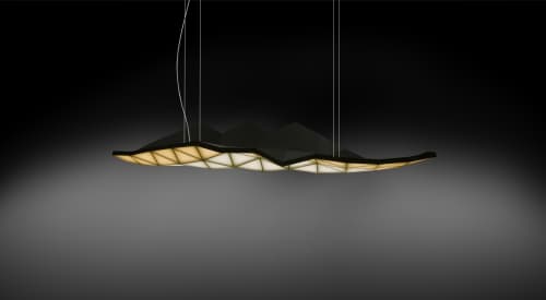 Tri Light | Pendants by Tokio Furniture And Lighting | Jacob K. Javits Convention Center, NYC in New York. Item made of aluminum