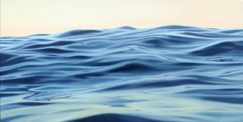 Sea Breeze | Oil And Acrylic Painting in Paintings by Fran Halpin Art. Item composed of synthetic