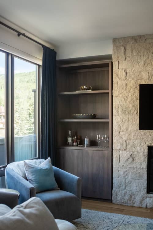 Bar Storage | Cabinet in Storage by Zachary Zorn Designs. Item made of walnut