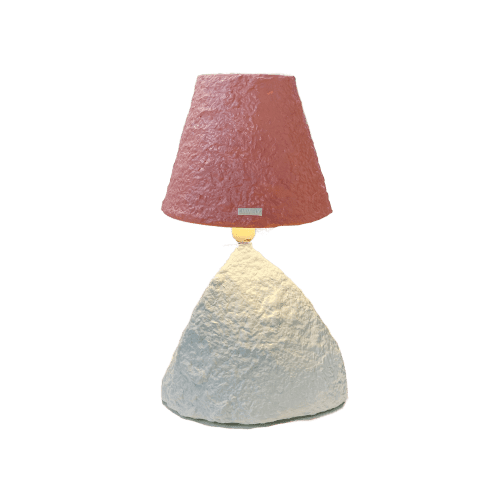 Papier-mâché Table Lamp - 'Sunday' | Lamps by Emmely Elgersma. Item made of paper