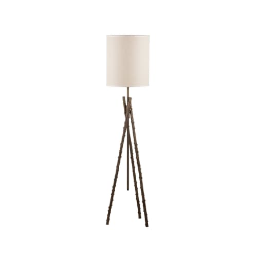 Rosa canina 02 | Table Lamp in Lamps by Bronzetto. Item made of fabric with brass