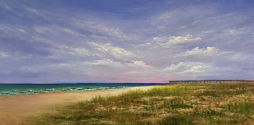 Radiance | Oil And Acrylic Painting in Paintings by Kristin Pierre Art. Item composed of canvas