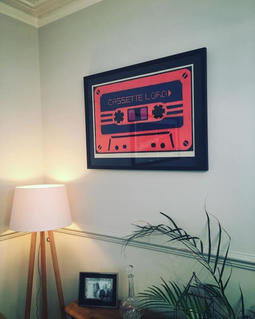 Cassette Tape | Paintings by Cassette lord