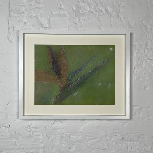 Bird of paradise colors | Mixed Media by IRENA TONE. Item compatible with minimalism and eclectic & maximalism style