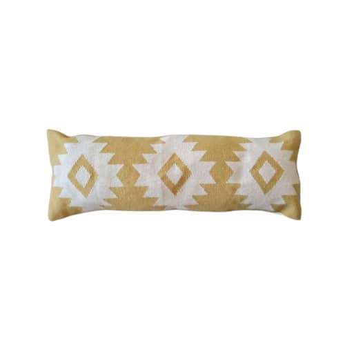 Yellow discount long pillow