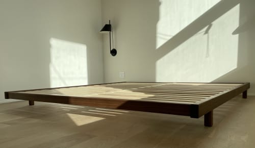 Henry’s Bed | Bed Frame in Beds & Accessories by Brian Holcombe Woodworker | Princeton, NJ in Princeton. Item composed of wood