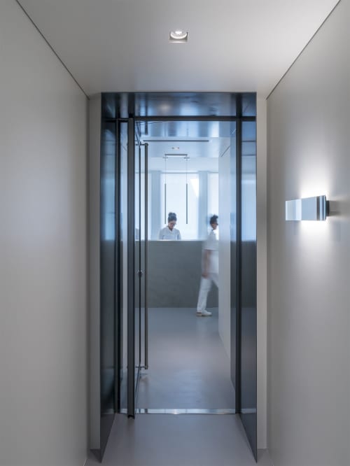 Studio Rossin | Interior Design by Federico Delrosso Architects | Studio Rossin Odontoiatria Stp S.r.l in Biella. Item made of synthetic