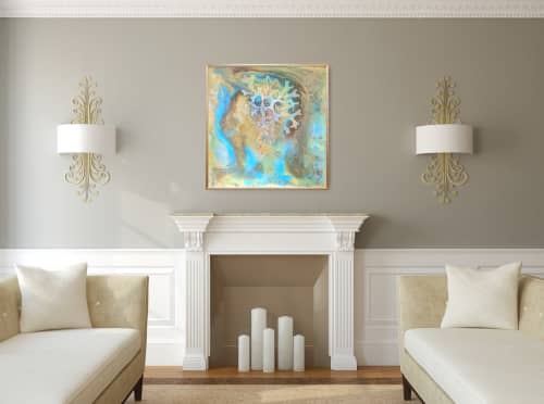 Cosmic Entropy | Mixed Media by Soulscape Fine Art + Design by Lauren Dickinson