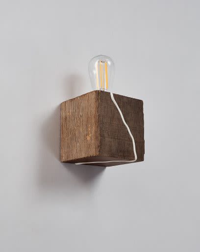 Red Fox | Sconces by Blom & Blom | SLA in Rotterdam. Item made of wood with glass