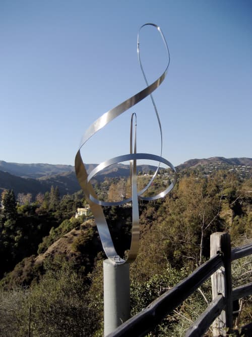 Infinity | Sculptures by KineticSteel. Item composed of steel