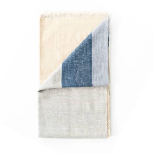 Ceru Handloom Throw | Linens & Bedding by Studio Variously. Item composed of fabric compatible with modern style
