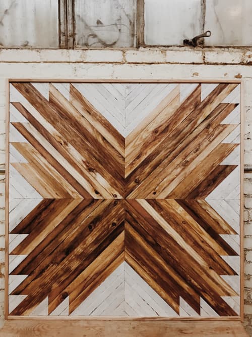 4x4 Square | Decorative Objects by Aleksandra Zee. Item made of wood works with minimalism & contemporary style