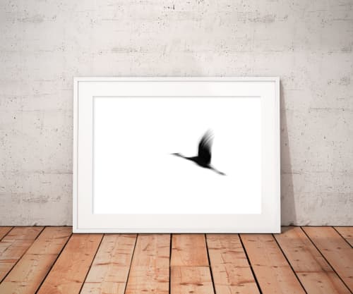 Crane(s) I | Limited Edition Print | Photography by Tal Paz-Fridman | Limited Edition Photography. Item composed of paper in minimalism or country & farmhouse style