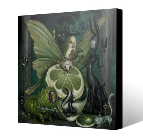 "THE GREENKEEPERS" | Oil And Acrylic Painting in Paintings by Greg "CRAOLA" Simkins. Item composed of canvas