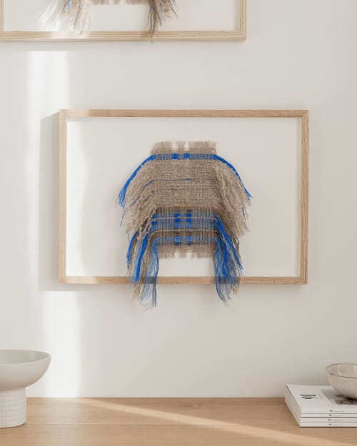 Balcony - II | Tapestry in Wall Hangings by Woven Form. Item composed of wool compatible with boho and country & farmhouse style