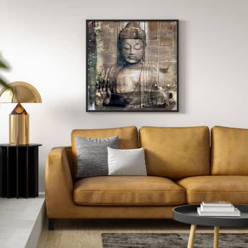 Buddha III | Photography by Sven Pfrommer. Item composed of walnut & glass compatible with asian style