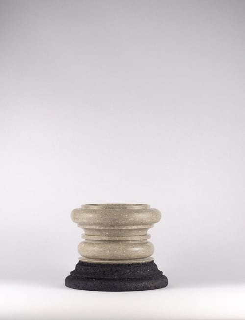 Allabase - composizione A | Holder in Tableware by gumdesign. Item composed of marble in modern style
