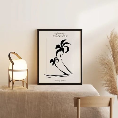 Tulum no 1 | Prints by Casa Sanctum. Item composed of paper compatible with minimalism and contemporary style