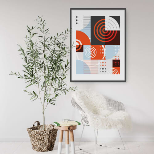 Ripple Effect Art Print | Prints by Michael Grace & Co.. Item made of paper