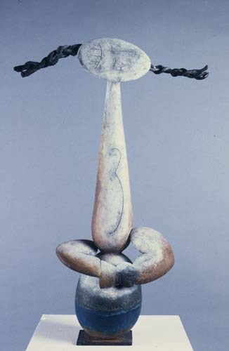 Singing Girl | Sculptures by Choi  Sculpture. Item made of bronze