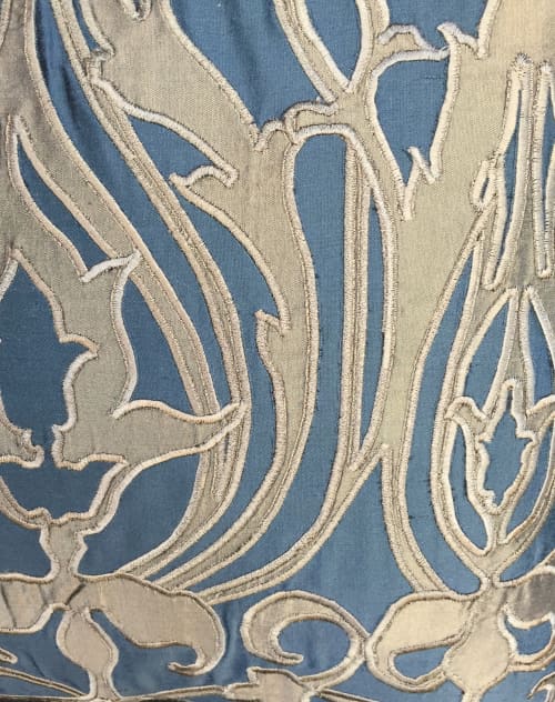 Filigree Nouveau | Pillow in Pillows by APPLIQUE ARTISTRY. Item made of fiber