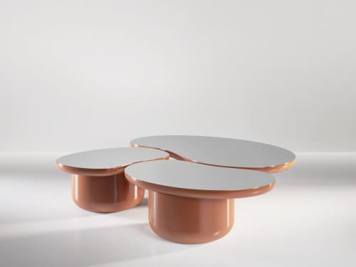 Laghi Large Coffee Table | Tables by SECOLO. Item made of wood with metal