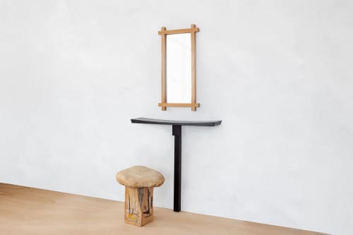 Consola AILE 2 BLACK | Console Table in Tables by VANDENHEEDE FURNITURE-ART-DESIGN. Item made of wood works with contemporary & japandi style