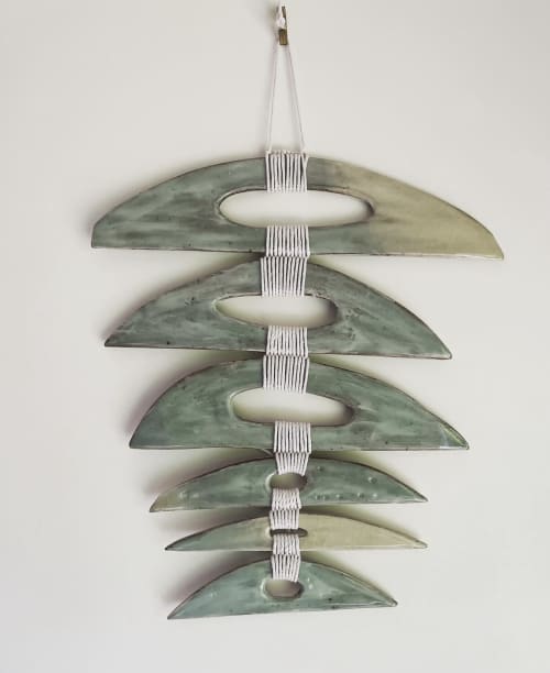 Hilton Head | Wall Sculpture in Wall Hangings by Jaya Ceramics. Item made of ceramic works with minimalism & coastal style
