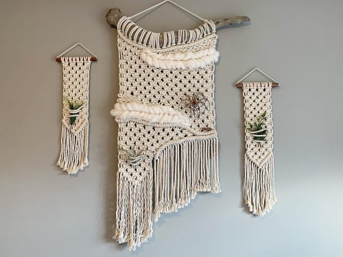 Macrame Wall Hanging | Wall Hangings by LoveCraft Collective. Item made of fiber