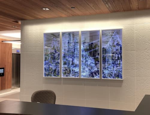 Invisible Cities: Old -New West Philadelphia | Prints by Maria Schneider Arte