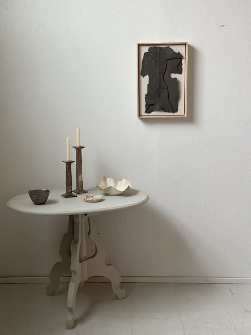 Route 02 | Wall Sculpture in Wall Hangings by Nicole Neu. Item composed of maple wood & fiber compatible with minimalism and mid century modern style
