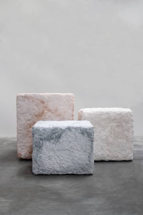 Fibre Cube | Side Table in Tables by Atelier LVDW. Item compatible with boho and japandi style