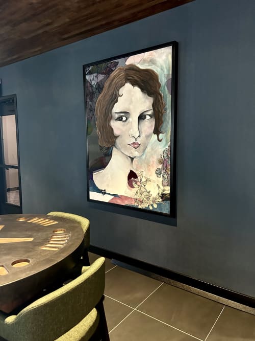 Mixed Media Fiber, Fabric Collage | Tapestry in Wall Hangings by Leisa Rich | Nita Santa Fe in Denver