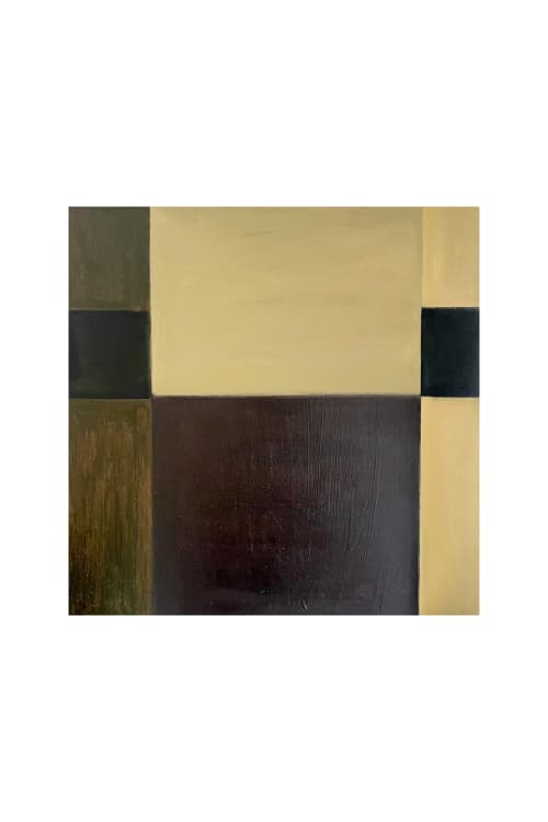 I needed this , 24 x 24 original painting | Oil And Acrylic Painting in Paintings by Marilyn Bean. Item made of canvas works with minimalism & mid century modern style