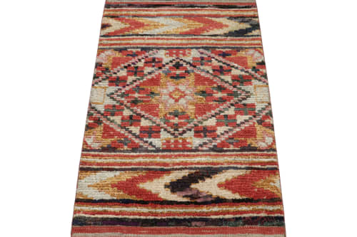 Rug & Kilim’s Moroccan Rug with Berber Polychromatic | Area Rug in Rugs by Rug and Kilim. Item made of wool