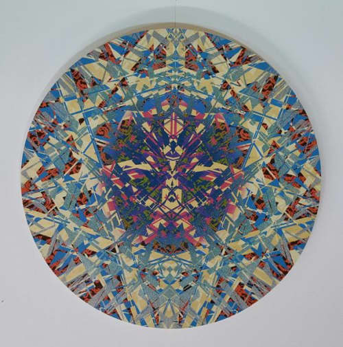 Astral Projection | Oil And Acrylic Painting in Paintings by Mark Bueno. Item made of wood with synthetic